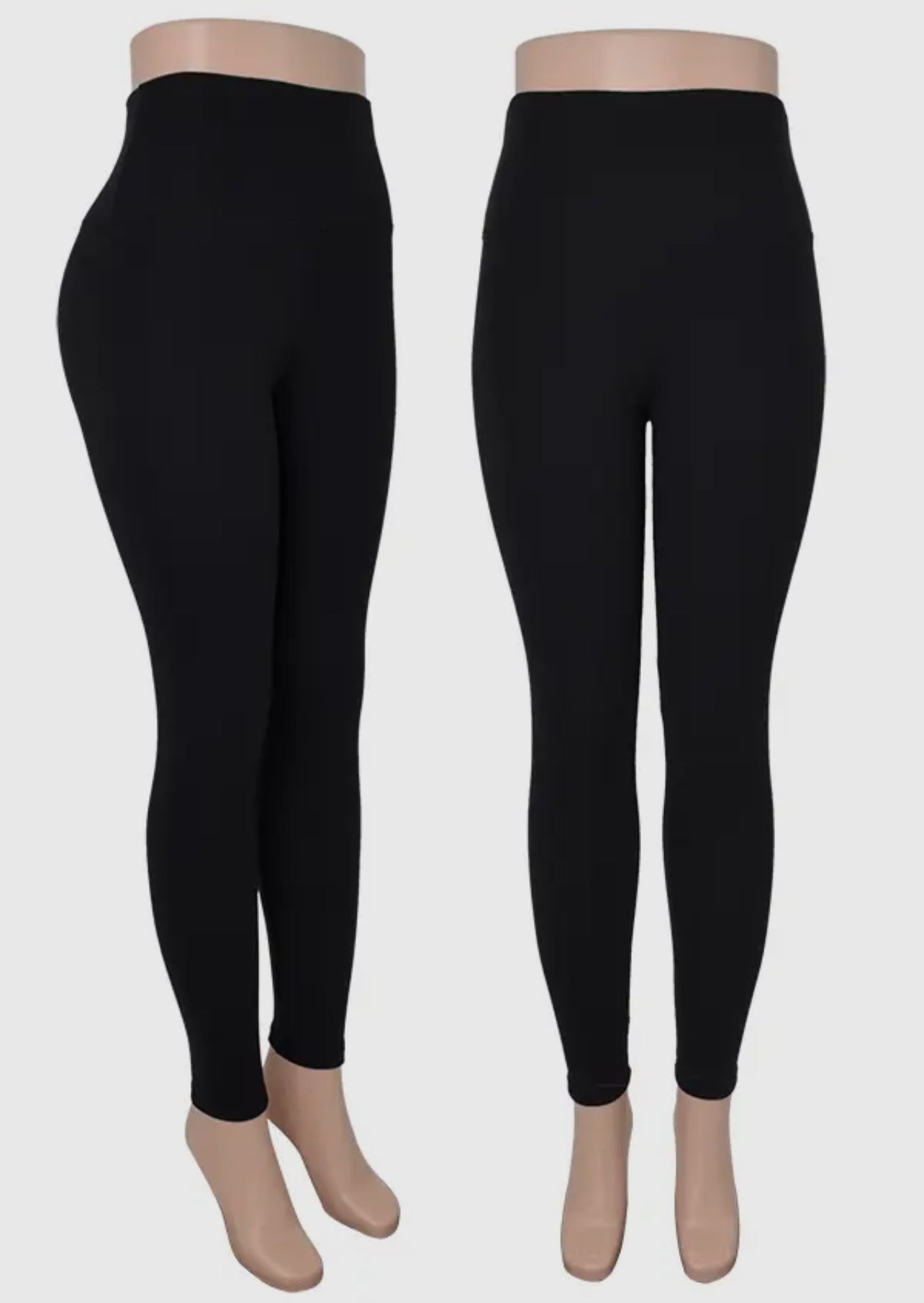 Black Fleece Leggings