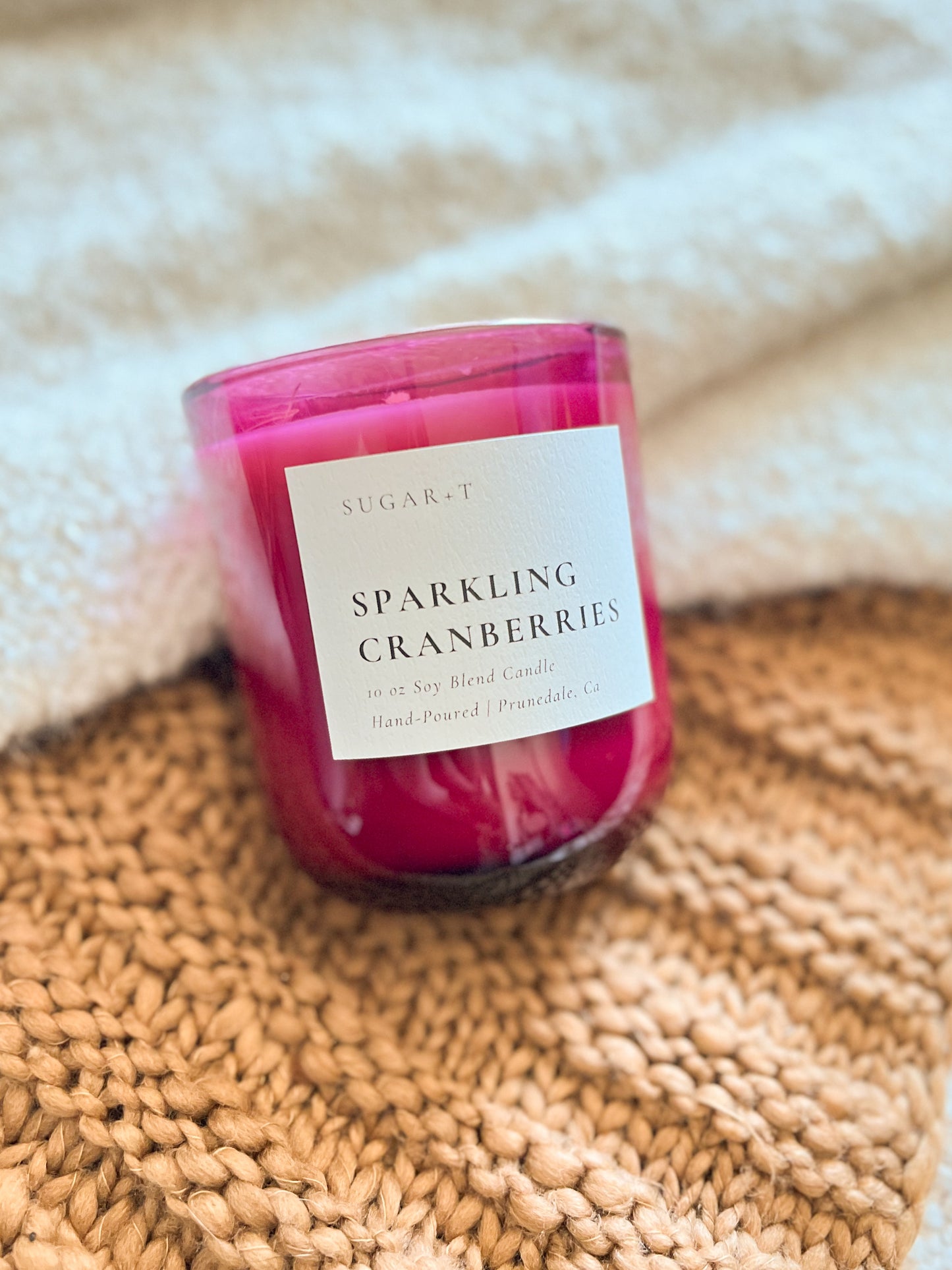 Holiday Sparkling Cranberries Scented Candle