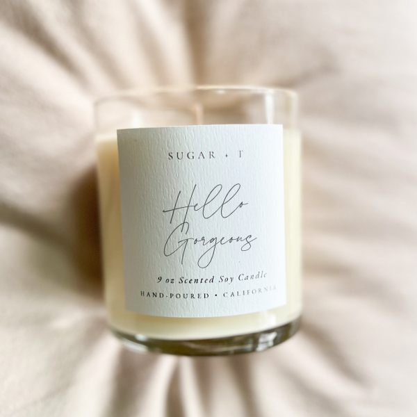 Hello Gorgeous Scented Candle