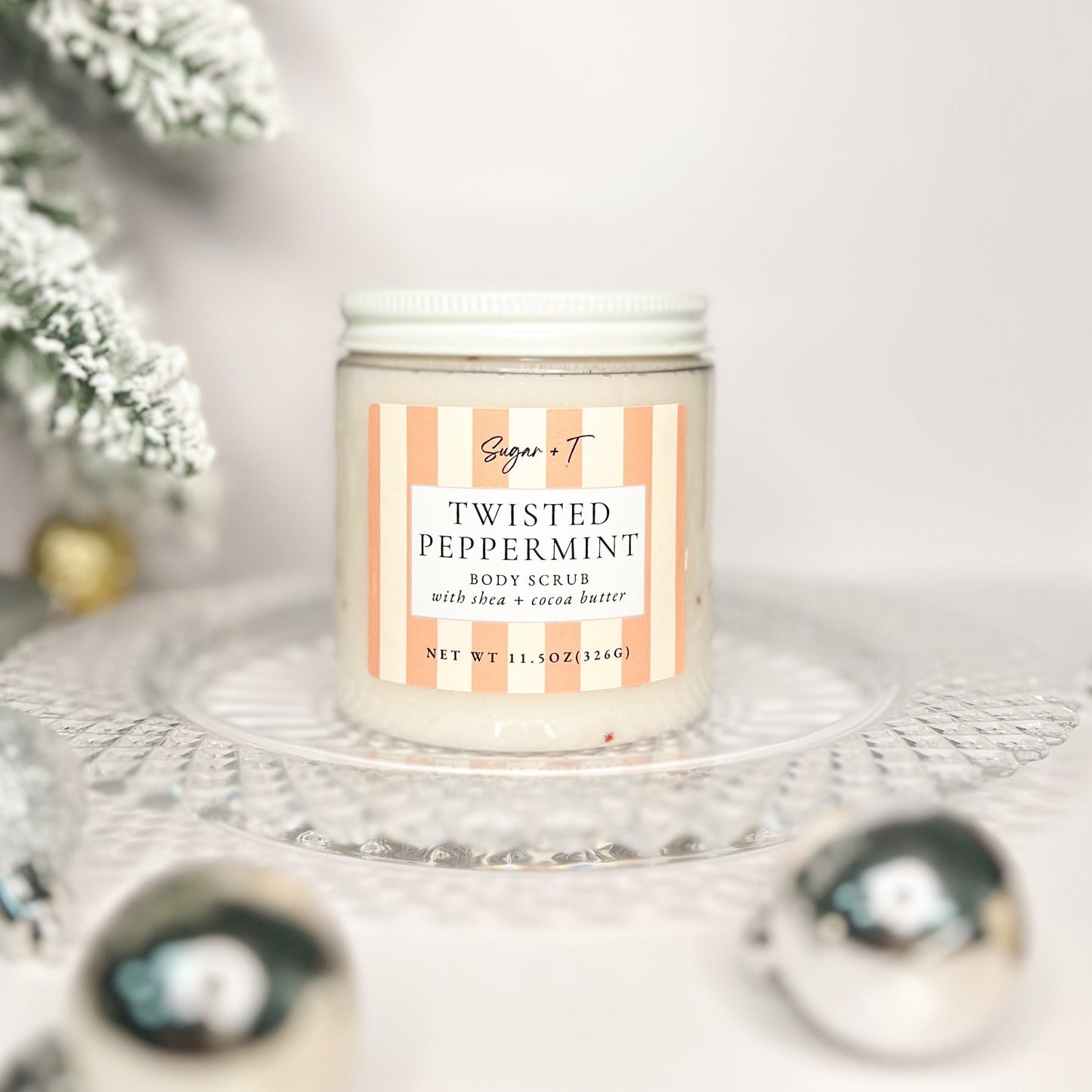 Twisted Peppermint Body Scrub