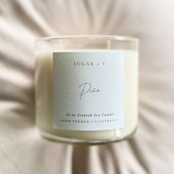 Piña Scented Candle
