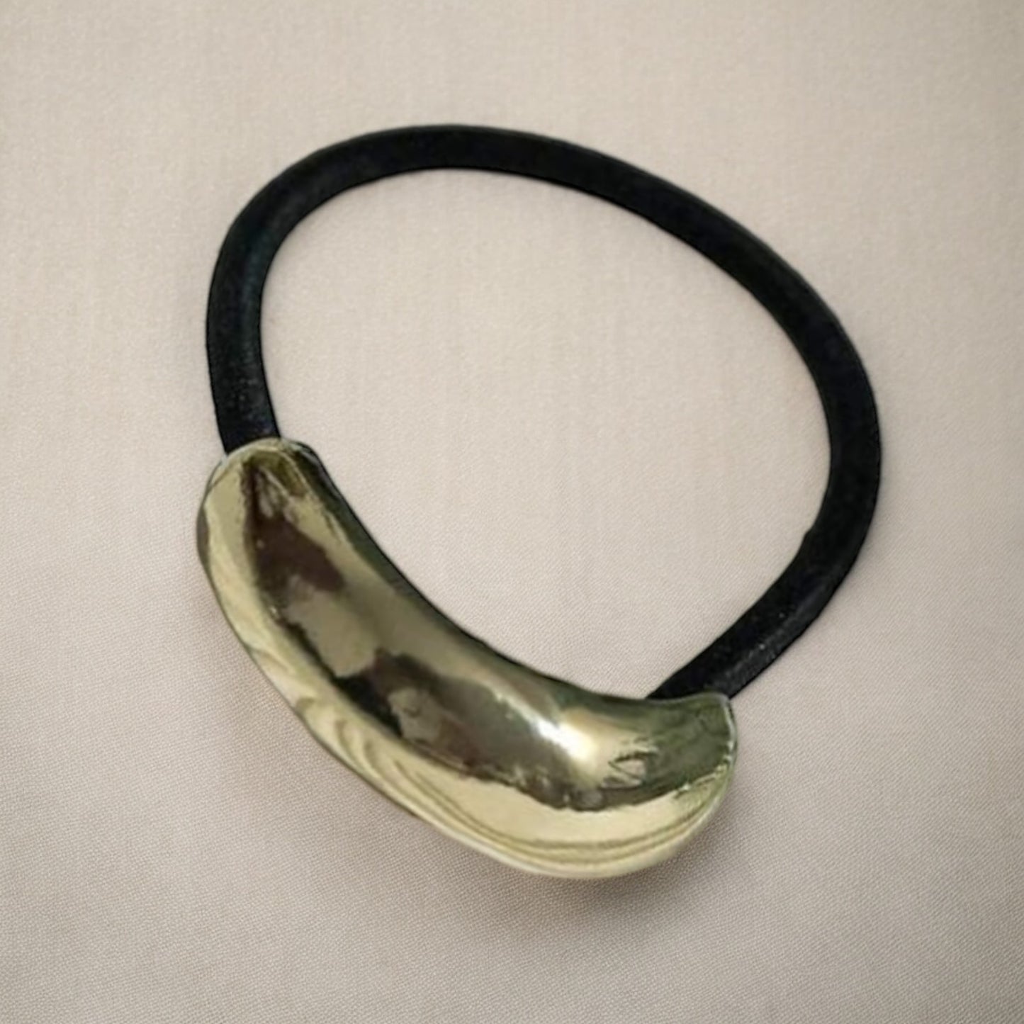 Gold Small Hair Tie