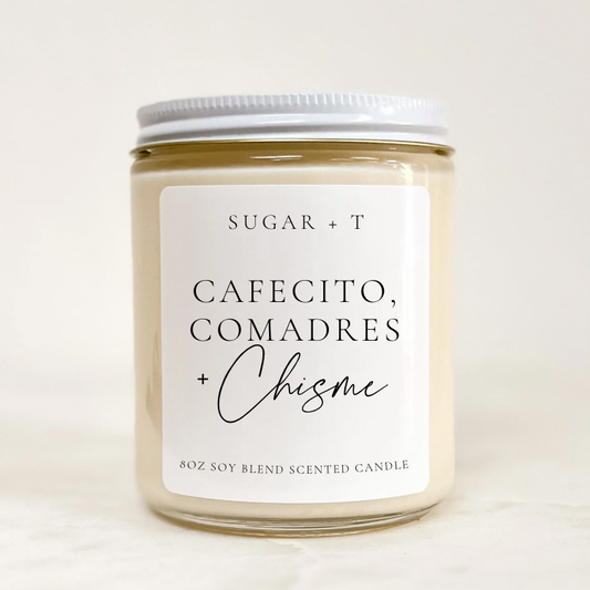 “Cafecito, comadres y Chisme” Scented Candle