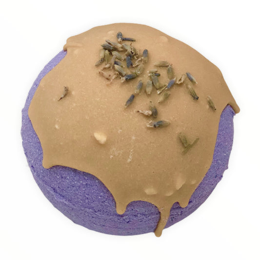 Honey Lavender Cocoa Bath Bomb