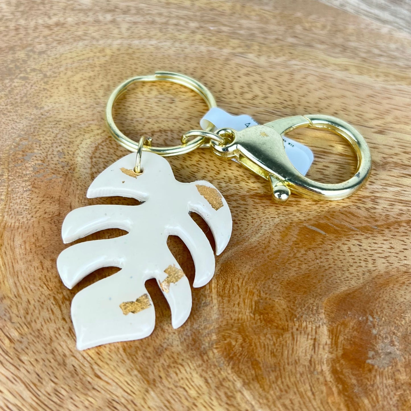 Scummy Gal - Monstera Keychain