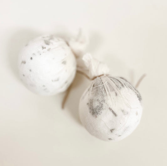 Spearmint + Eucalyptus Bath Tea Bomb